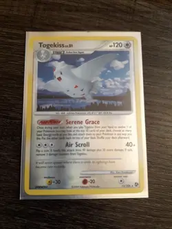 Pokemon TCG Togekiss Reverse Holo Rare Card 11/106 D&P Great Encounters - Image 3