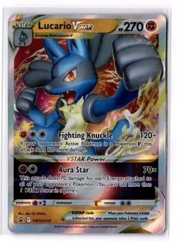 Lucario VSTAR - SWSH214 SWSH: Sword & Shield Promo Cards Holo NM - Image 1