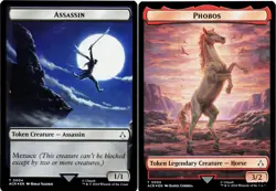 Assassin / The Capitoline Triad (Emblem - Token) - Foil [Assassin's Creed] MTG - Image 1