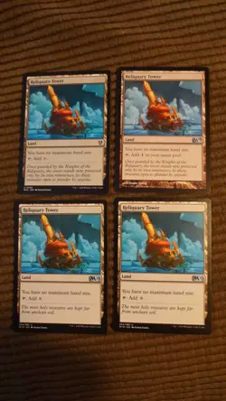 Magic: the Gathering / MtG Reliquary Tower x4 Mixed Sets - Image 1