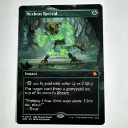 Noxious Revival (Borderless) Special Guests (SPG) Regular #73 NM/M MTG - Image 1