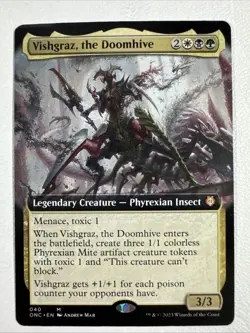 Vishgraz, the Doomhive (Extended Art) Regular #40 NM/M Commander All Will Be One - Image 1