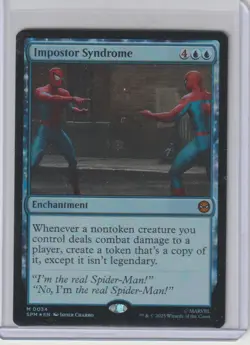Magic The Gathering Marvel Spider-Man - Impostor Syndrome #0034 Foil - Image 1
