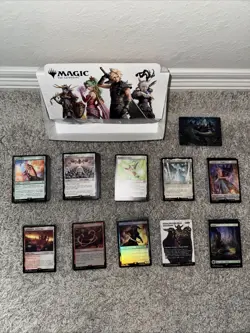 558x Final Fantasy MtG Booster Bundle Box Card Lot- Foils Rare Borderless - Image 1