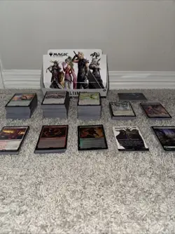 558x Final Fantasy MtG Booster Bundle Box Card Lot- Foils Rare Borderless - Image 2