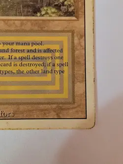 Magic the Gathering Bayou Revised Edition Dual Land. See Pics for Condition - Image 4