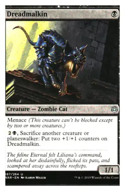 Dreadmalkin War of the Spark MTG - NM+ (Mythic Relics) - Image 1