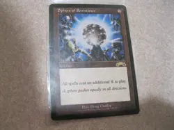 Magic the Gathering MTG Sphere of Resistance Exodus Regular - Image 1