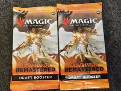 Dominaria Remastered Draft Booster * Sealed * 8 packs - Image 3