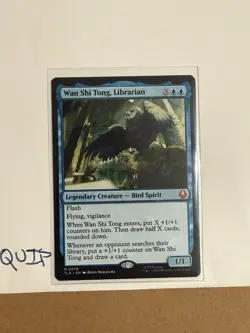 Magic the Gathering Avatar The Last Airbender Wan Shi Tong Librarian #78 - Image 1