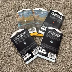 Magic The Gathering Sealed Booster Pack Lot Of 5 Play Boosters - Image 2