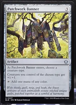 Patchwork Banner #247 Bloomburrow Regular Uncommon - Image 1