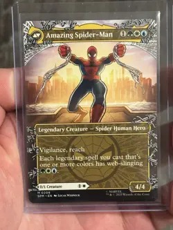 MTG Spider-Man Lot Of 2- Peter Parker 0208, Art Series 33/54 NM - Image 4