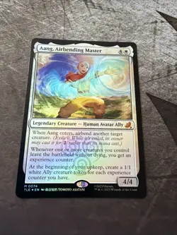 Aang, Airbending Master Avatar: The Last Airbender: Eternal-Legal Foil 74 - Image 1