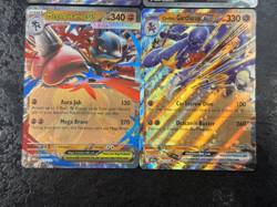 POKEMON CARDS MELOETTA EX-GARBODOR-MEGA LUCARIO EX-GARCHOMP EX (SET OF 4) - Image 3