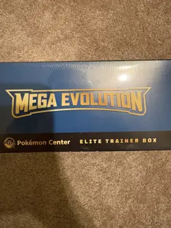 Mega Evolution Lucario ETB Pokemon Center Exclusive Elite Trainer Box SEALED - Image 3