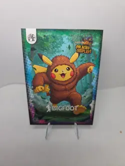 Bigfoot (Pikachu) #102 - Galaxy Holo - Electric Pikachu Cosplay - Pokemon - Image 1