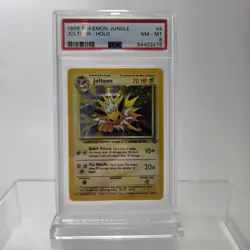 PSA 8 POKEMON 1999 JUNGLE JOLTEON HOLOGRAM #4 RARE 🔥🔥🔥🔥🔥🔥 - Image 1