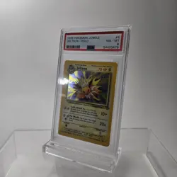 PSA 8 POKEMON 1999 JUNGLE JOLTEON HOLOGRAM #4 RARE 🔥🔥🔥🔥🔥🔥 - Image 3