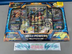 2017 Pokemon Mega Powers Collection Box NEW Sealed XY Evolutions Ancient Origins - Image 1