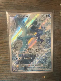 Pokemon TCG Articuno Illustration Rare Journey Together 161/159 Near Mint - Image 1