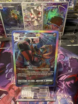 Pokemon TCG Pocket Incineroar Textured Holo Rare - Fan Art / Custom Art - Image 1