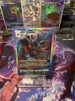 Pokemon TCG Pocket Incineroar Textured Holo Rare - Fan Art / Custom Art - Image 2