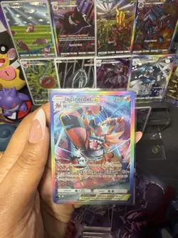 Pokemon TCG Pocket Incineroar Textured Holo Rare - Fan Art / Custom Art - Image 3