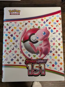 Pokemon 151 Complete Base Set (binder included) - Image 1