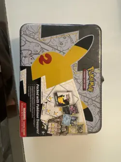 Pokemon 25th Anniversary Celebration Treasure Chest Lunch Box Tin Factory Sealed - Image 1