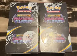 2x Phantasmal Flames Half Booster Box - 36 Pokemon TCG Packs total NEW & SEALED - Image 1
