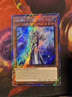 Silent Magician 1st Edition Quarter Century Secret Rare RA02-EN012 Yu-Gi-Oh! - Image 1