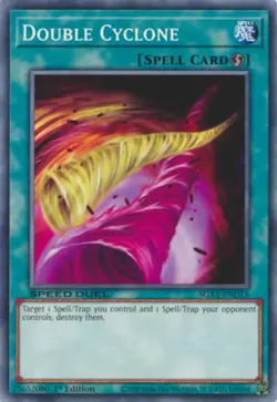 Yugioh! Double Cyclone - SGX1-END15 - Common - 1st Edition Near Mint, English - Image 1