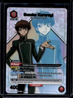 2024 Union Arena TCG Code Geass Suzaku Kururugi 1 Star #074 - Image 1