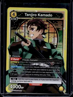2023 Union Arena TCG Demon Slayer Tanjiro Kamado SR #UE05BT-1-008 - Image 1