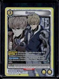 2025 Union Arena TCG One Punch Man Genos SR #OPM-1-007 - Image 1