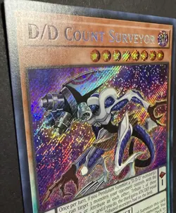 D/D Count Surveyor BLMM-EN041 1st Edition Near Mint Secret Rare Yu-Gi-Oh! - Image 2