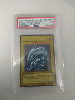 Yu-Gi-Oh! 2002 Starter Deck: Kaiba BLUE-EYES WHITE DRAGON SDK-001 - Graded PSA 7 - Image 1