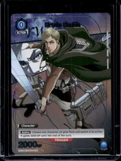 2025 Union Arena Erwin Smith Attack on Titan #UE10BT/AOT-1-001 - Image 1