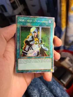 Yugioh Nobleman of Crossout RA03-EN102 1st Platinum Secret Rare - Image 1