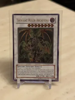 Yugioh - Ultimate Rare - Thought Ruler Archfiend TDGS-EN044 The Duelist Genesis - Image 1