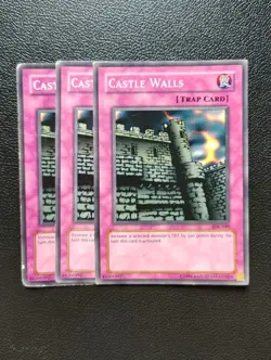 Yu-Gi-Oh - Castle Walls 3X - Full Playset - Image 1