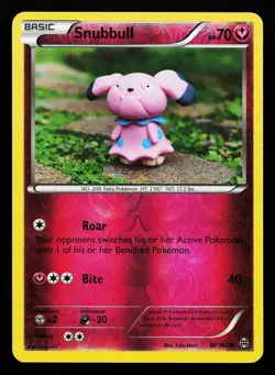 Snubbull 98/162 Reverse Holo BREAKthrough Pokemon Card - Image 1