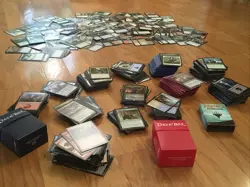 1000+ Magic the Gathering MTG card Lot. WHOLE COLLECTION w/ Rares, Foils Etc. - Image 2