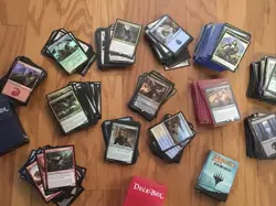1000+ Magic the Gathering MTG card Lot. WHOLE COLLECTION w/ Rares, Foils Etc. - Image 4