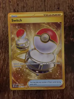 Switch 206/165 Sv: Scarlet & Violet 151 Holo Hyper Rare Trainer Card Pokemon - Image 1