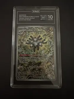 Magneton 159 Surging Sparks ETB Promo Pokemon Card 2024 Tag 10 Gem Mint - Image 1