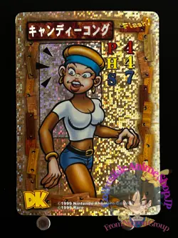 Candy Kong Donkey Kong Card Holo CS004 NINTENDO Japanese TCG Game Collection DK - Image 1