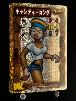 Candy Kong Donkey Kong Card Holo CS004 NINTENDO Japanese TCG Game Collection DK - Image 2