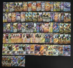 100 Lot Pokemon TCG Chinese Card RR RRR Shaymin VMAX Dragonite V A1 SQ - Image 1